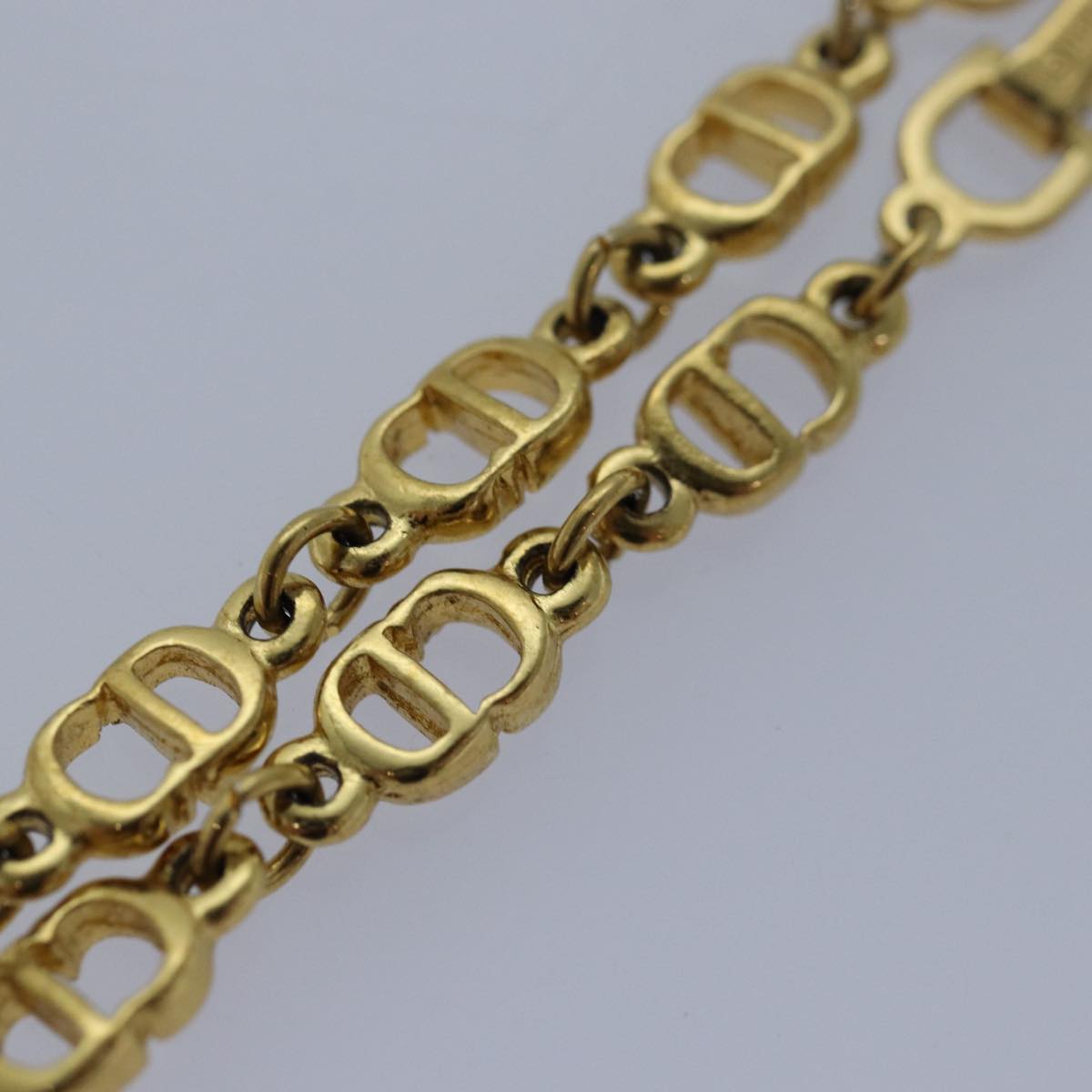 Christian Dior Bracelet metal Gold Auth yk13751