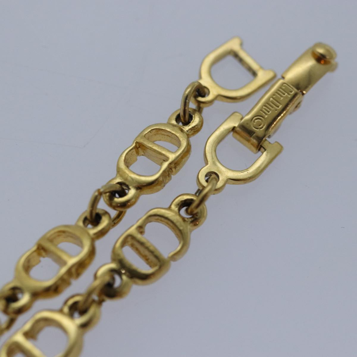 Christian Dior Bracelet metal Gold Auth yk13751