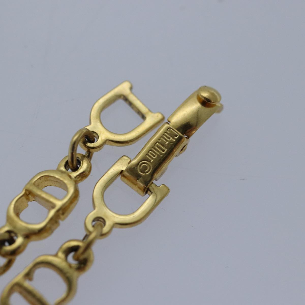 Christian Dior Bracelet metal Gold Auth yk13751