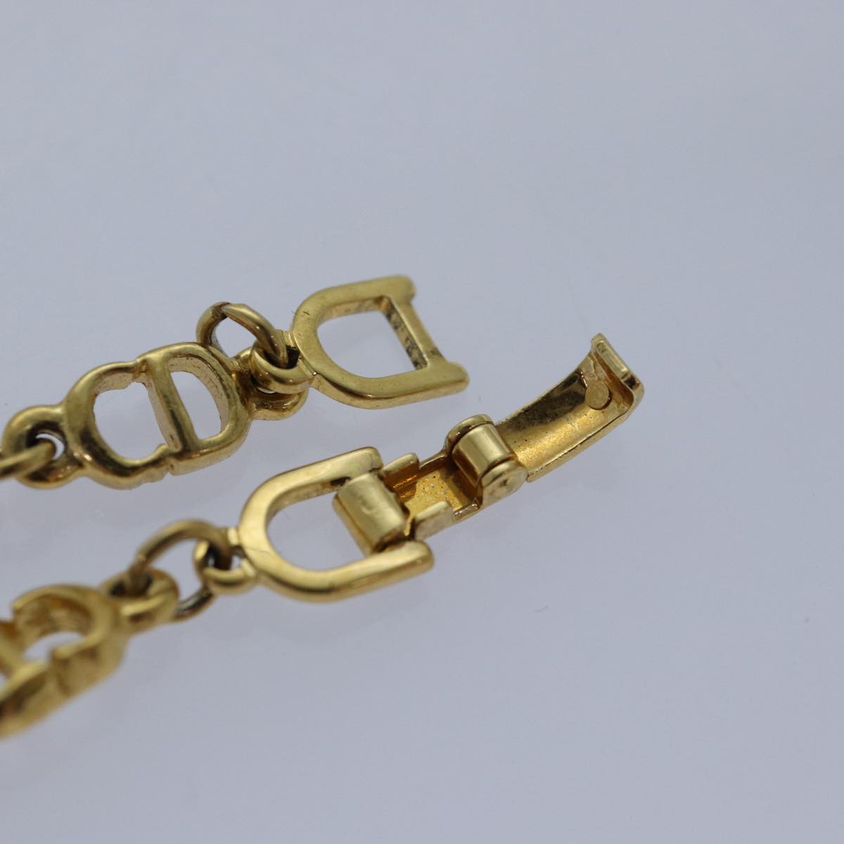 Christian Dior Bracelet metal Gold Auth yk13751