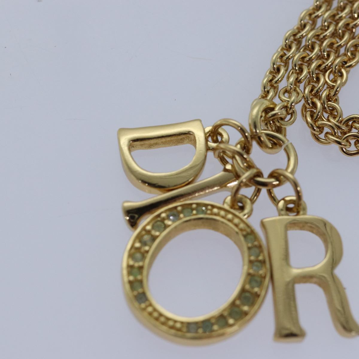 Christian Dior Necklace metal Gold Auth yk13755 - 0