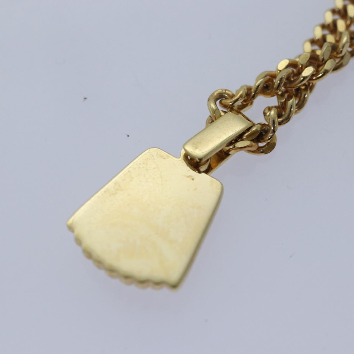 Christian Dior Necklace metal Gold Auth yk13763