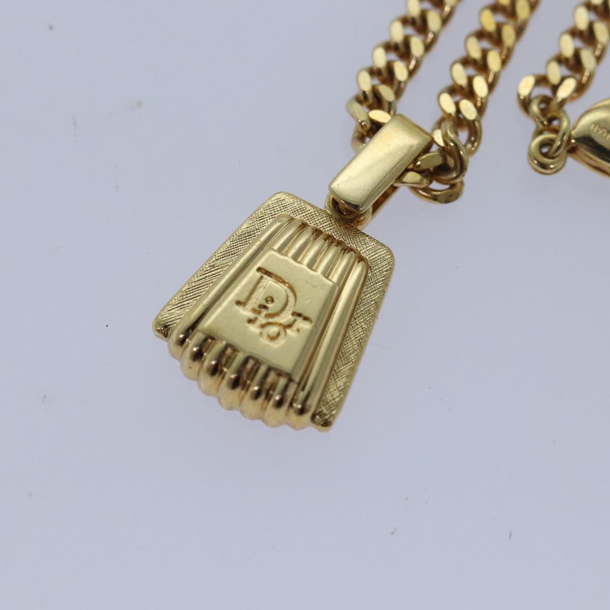 Christian Dior Necklace metal Gold Auth yk13763 - 0