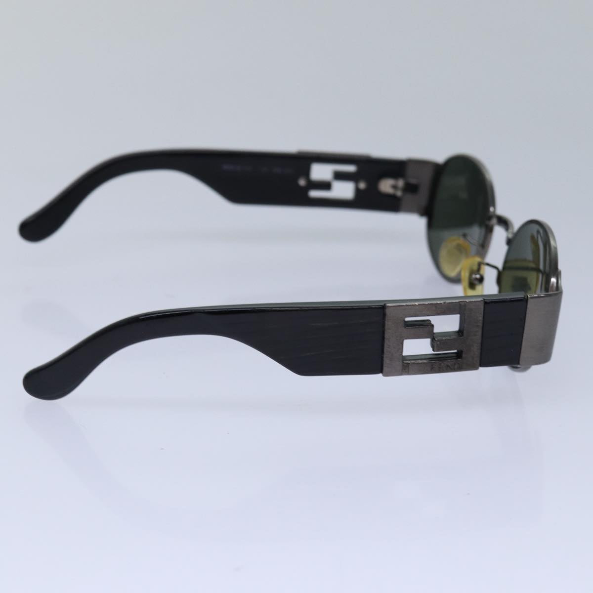 FENDI Sunglasses Black Auth yk13786