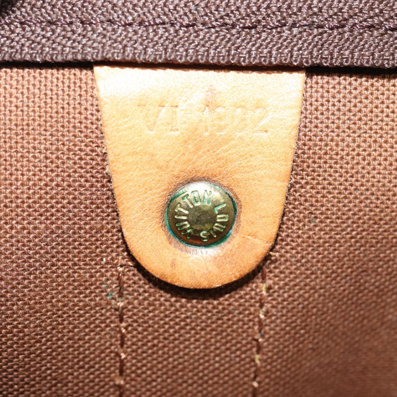 LOUIS VUITTON Monogram Keepall 60 Boston Bag M41422 LV Auth yk13805