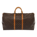 LOUIS VUITTON Monogram Keepall 60 Boston Bag M41422 LV Auth yk13805-13