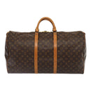 LOUIS VUITTON Monogram Keepall 60 Boston Bag M41422 LV Auth yk13805-2