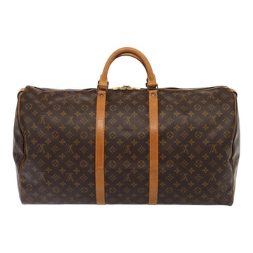LOUIS VUITTON Monogram Keepall 60 Boston Bag M41422 LV Auth yk13805 - 0