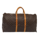 LOUIS VUITTON Monogram Keepall 60 Boston Bag M41422 LV Auth yk13831-1