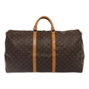 LOUIS VUITTON Monogram Keepall 60 Boston Bag M41422 LV Auth yk13831-2
