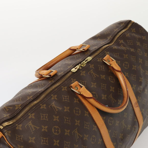 LOUIS VUITTON Monogram Keepall 60 Boston Bag M41422 LV Auth yk13831