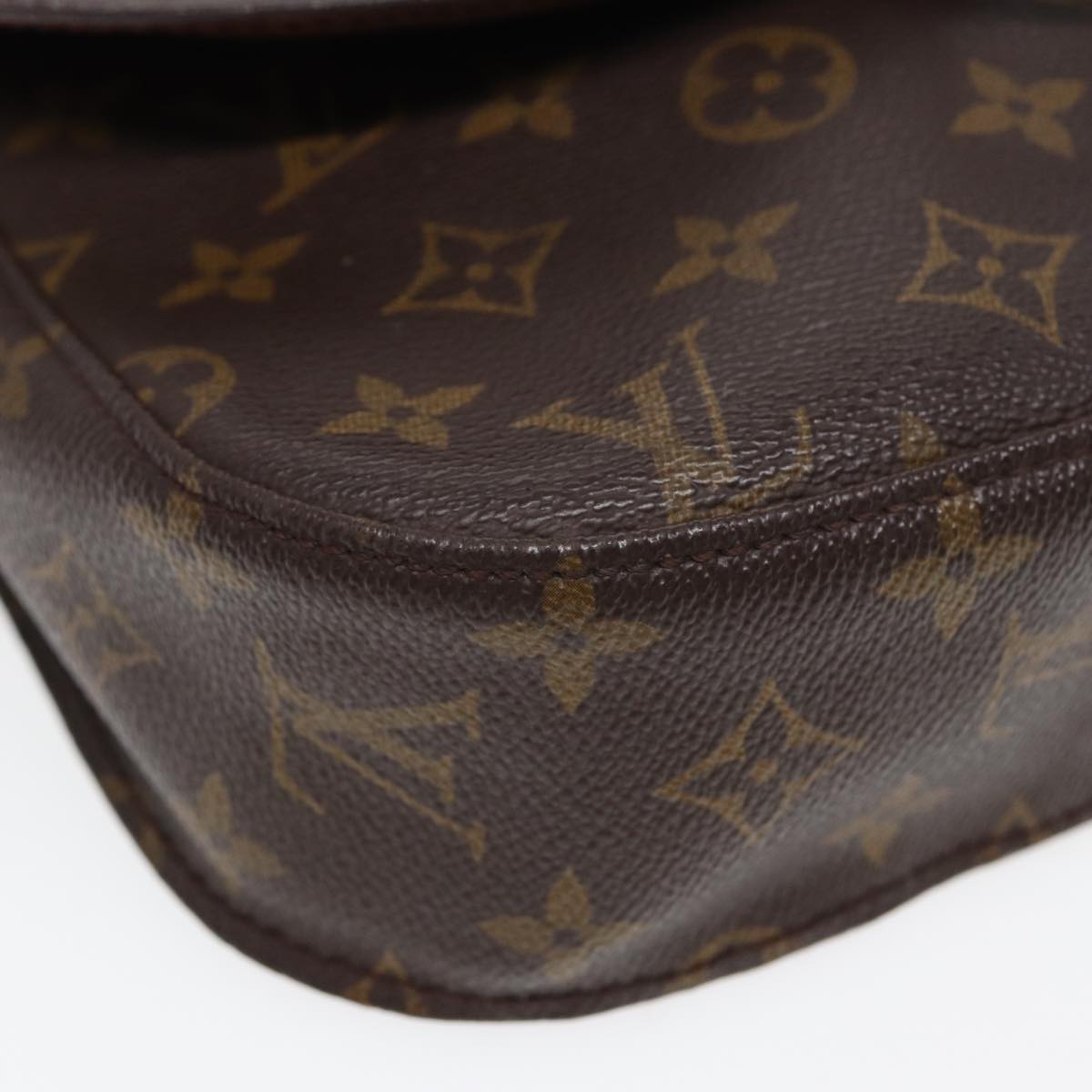 LOUIS VUITTON Monogram Saint Cloud GM Shoulder Bag M51242 LV Auth yk13835