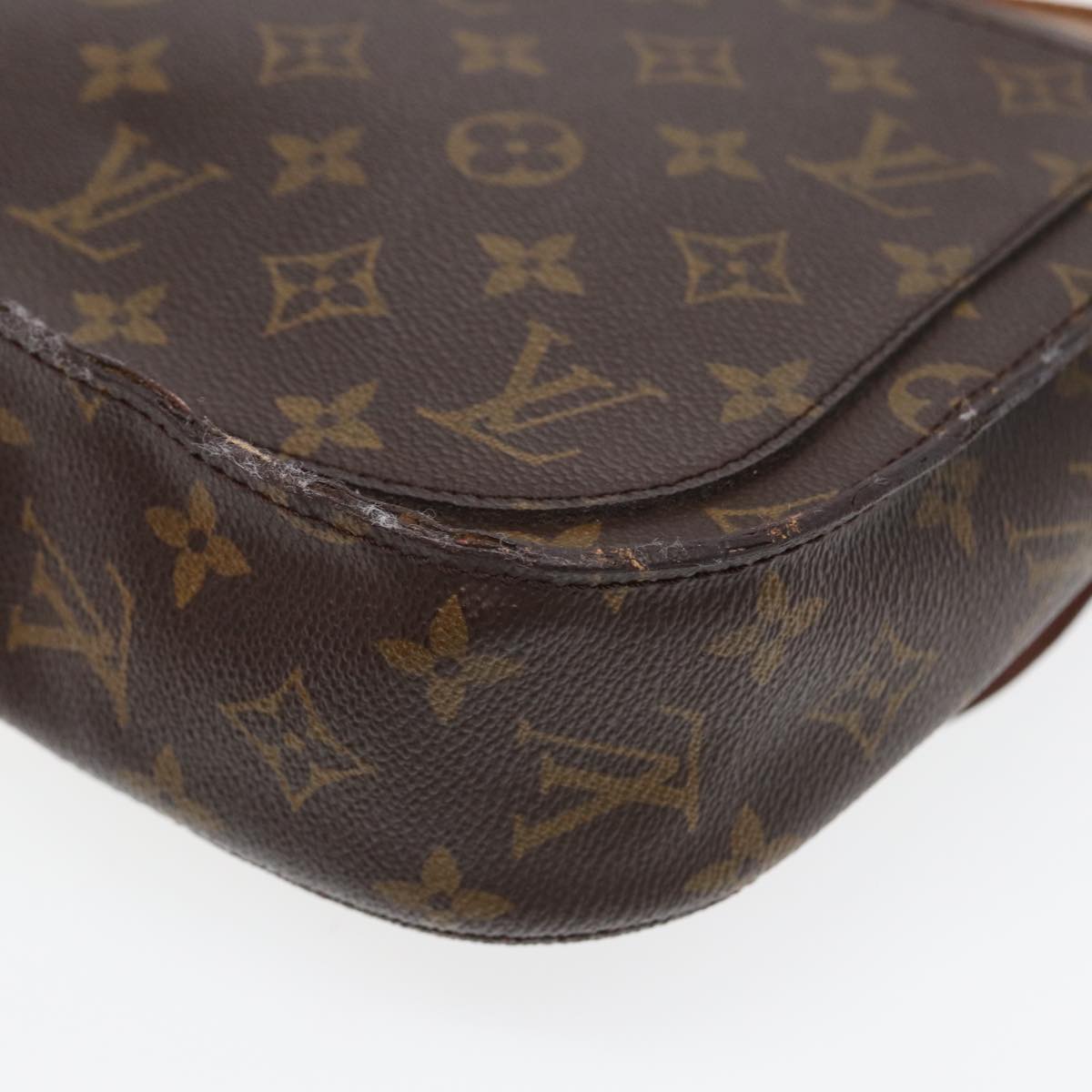 LOUIS VUITTON Monogram Saint Cloud GM Shoulder Bag M51242 LV Auth yk13835