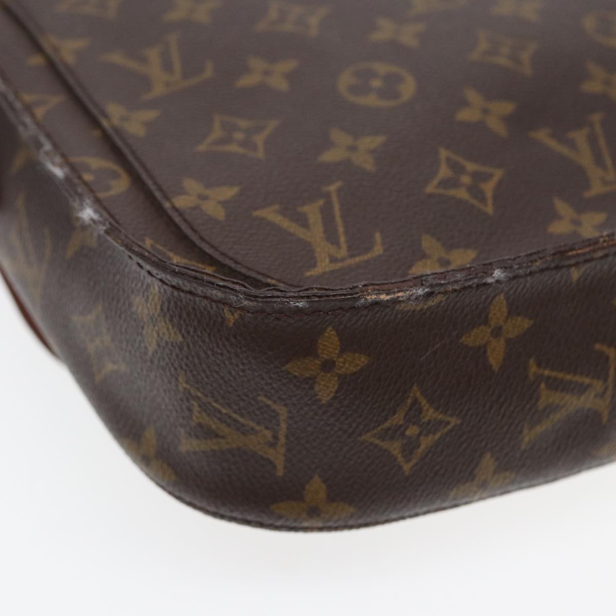 LOUIS VUITTON Monogram Saint Cloud GM Shoulder Bag M51242 LV Auth yk13835