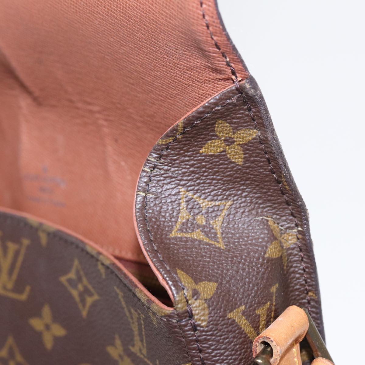 LOUIS VUITTON Monogram Saint Cloud GM Shoulder Bag M51242 LV Auth yk13835