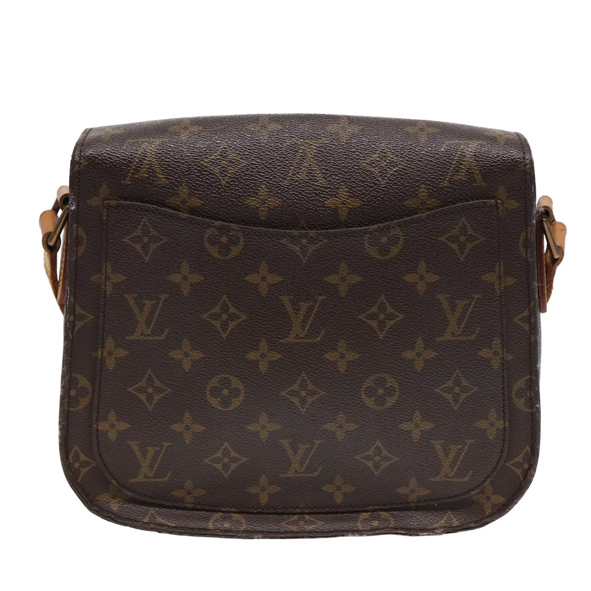 LOUIS VUITTON Monogram Saint Cloud GM Shoulder Bag M51242 LV Auth yk13835