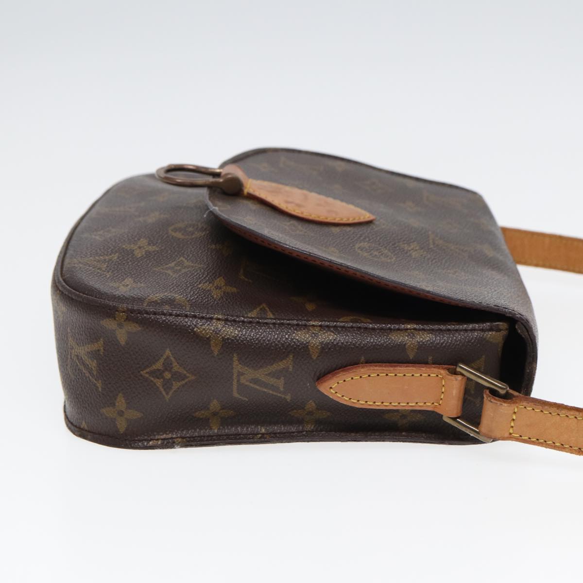 LOUIS VUITTON Monogram Saint Cloud GM Shoulder Bag M51242 LV Auth yk13835