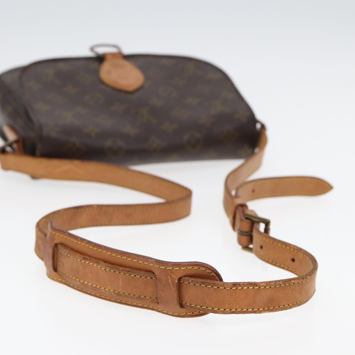 LOUIS VUITTON Monogram Saint Cloud GM Shoulder Bag M51242 LV Auth yk13835