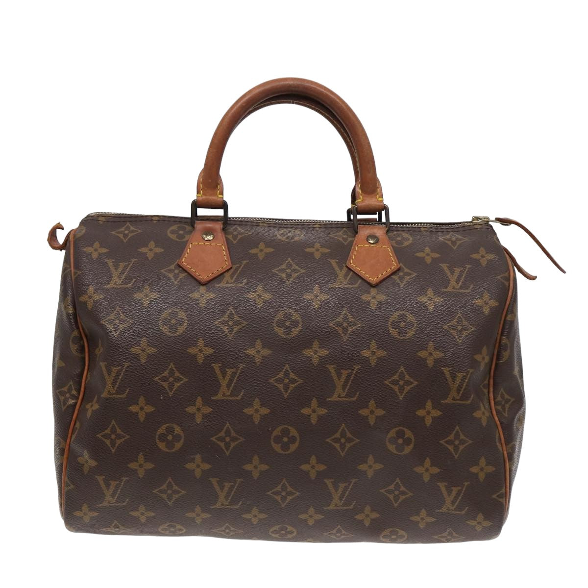 LOUIS VUITTON Monogram Speedy 30 Hand Bag M41526 LV Auth yk13839