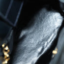 Salvatore Ferragamo Gancini Shoulder Bag Suede Navy Auth yk13840-10