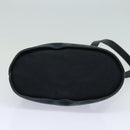 Salvatore Ferragamo Gancini Shoulder Bag Suede Navy Auth yk13840-5