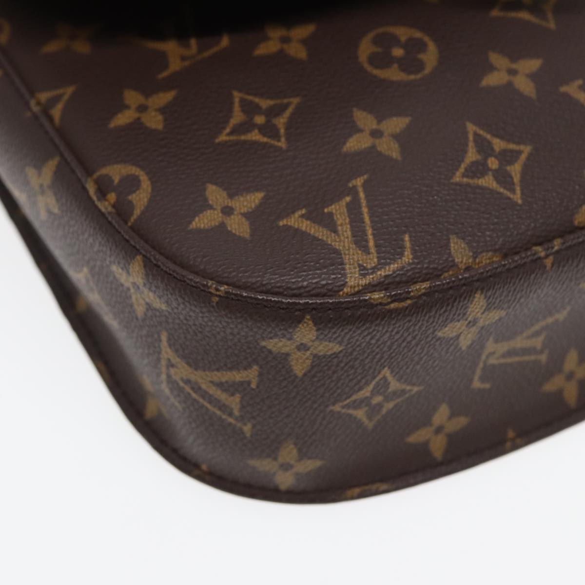 LOUIS VUITTON Monogram Saint Cloud GM Shoulder Bag M51242 LV Auth yk13842