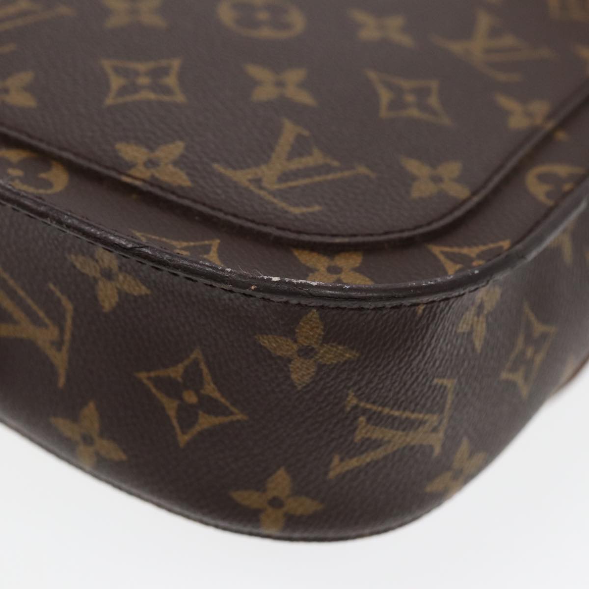 LOUIS VUITTON Monogram Saint Cloud GM Shoulder Bag M51242 LV Auth yk13842