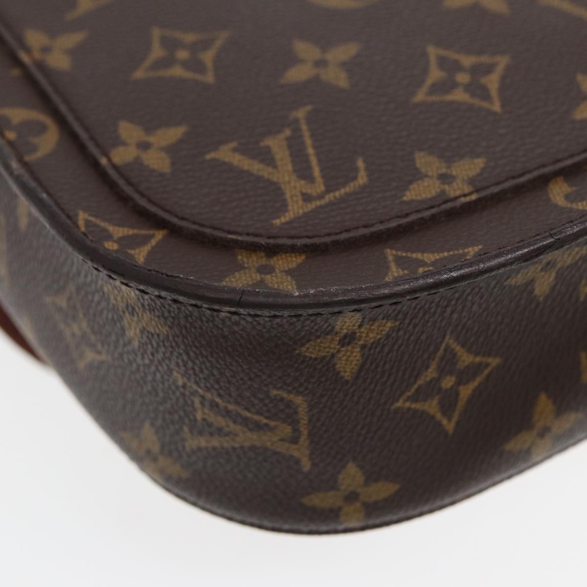 LOUIS VUITTON Monogram Saint Cloud GM Shoulder Bag M51242 LV Auth yk13842