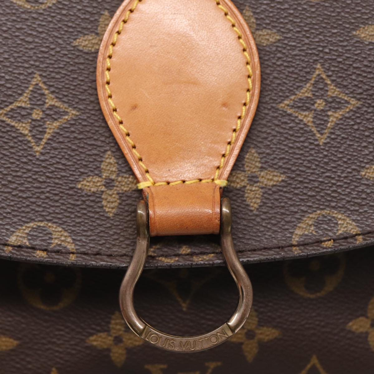 LOUIS VUITTON Monogram Saint Cloud GM Shoulder Bag M51242 LV Auth yk13842