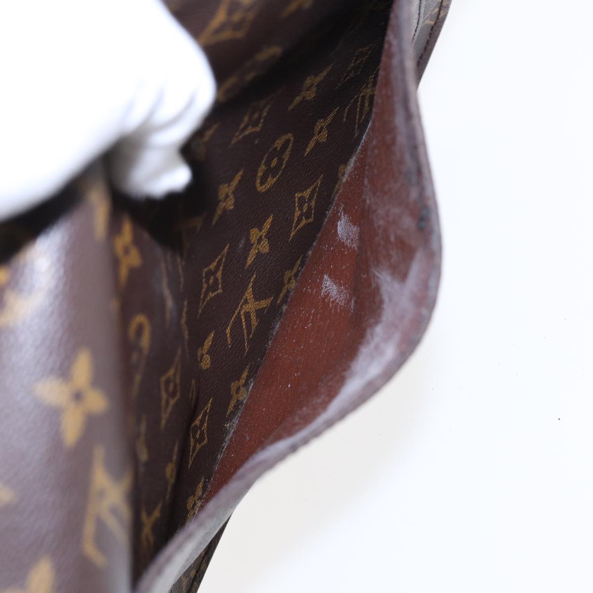 LOUIS VUITTON Monogram Saint Cloud GM Shoulder Bag M51242 LV Auth yk13842