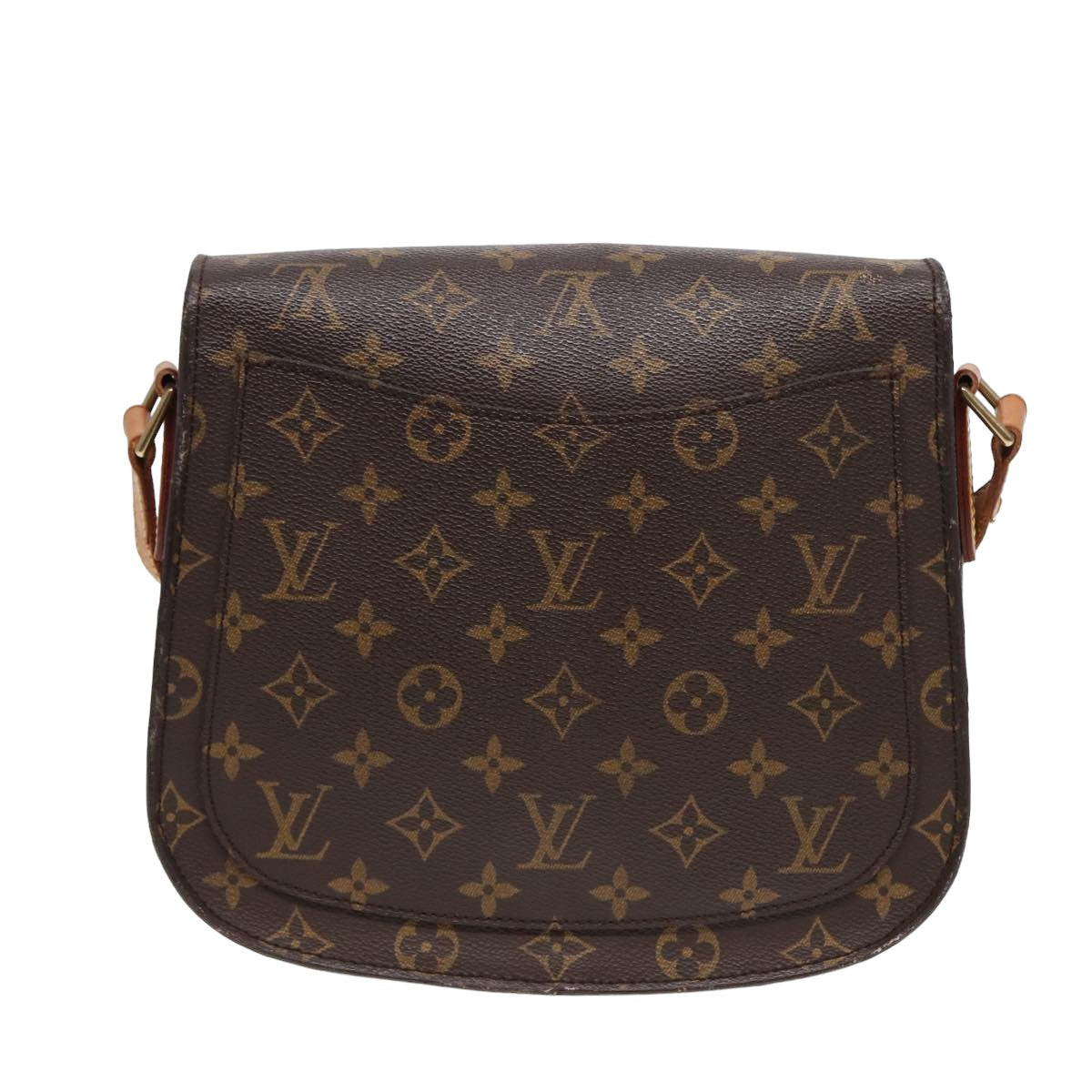 LOUIS VUITTON Monogram Saint Cloud GM Shoulder Bag M51242 LV Auth yk13842