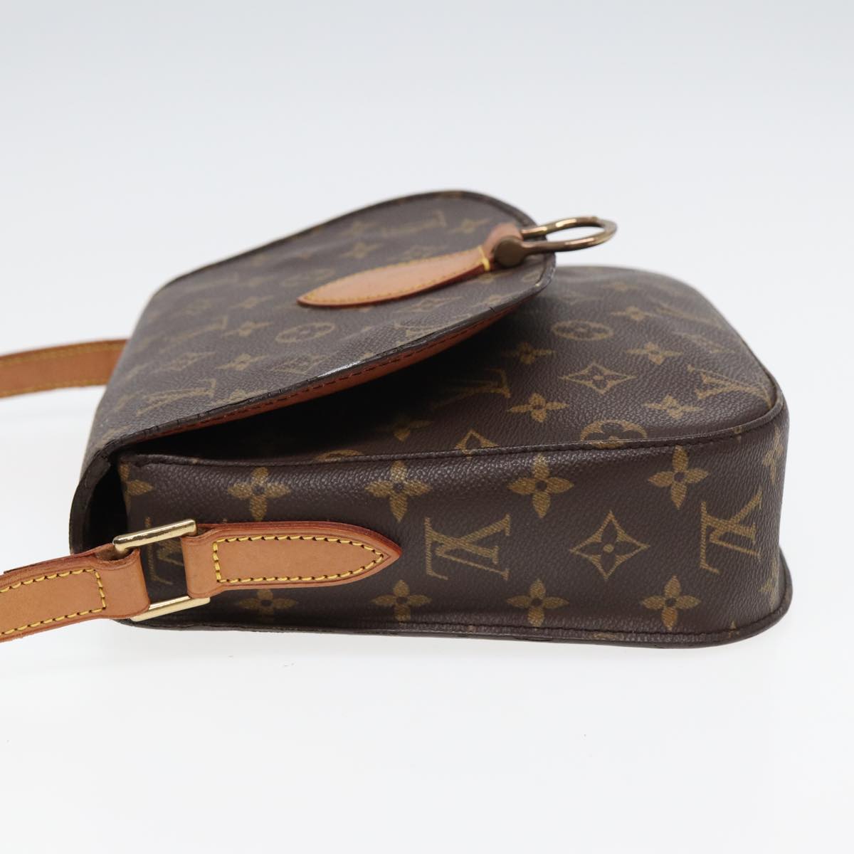 LOUIS VUITTON Monogram Saint Cloud GM Shoulder Bag M51242 LV Auth yk13842