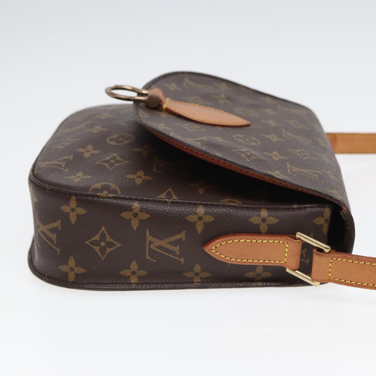 LOUIS VUITTON Monogram Saint Cloud GM Shoulder Bag M51242 LV Auth yk13842