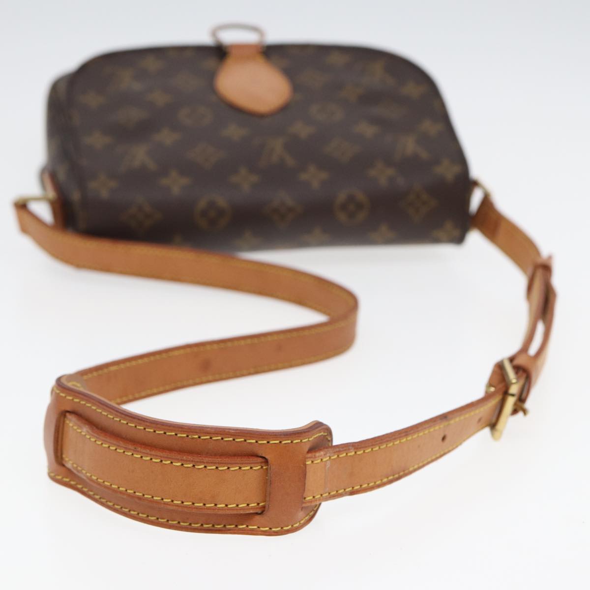 LOUIS VUITTON Monogram Saint Cloud GM Shoulder Bag M51242 LV Auth yk13842