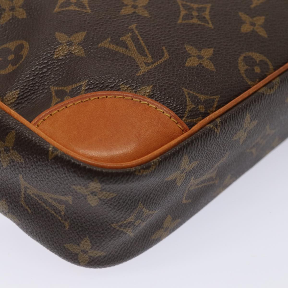 LOUIS VUITTON Monogram Compiegne 28 Clutch Bag M51845 LV Auth yk13843