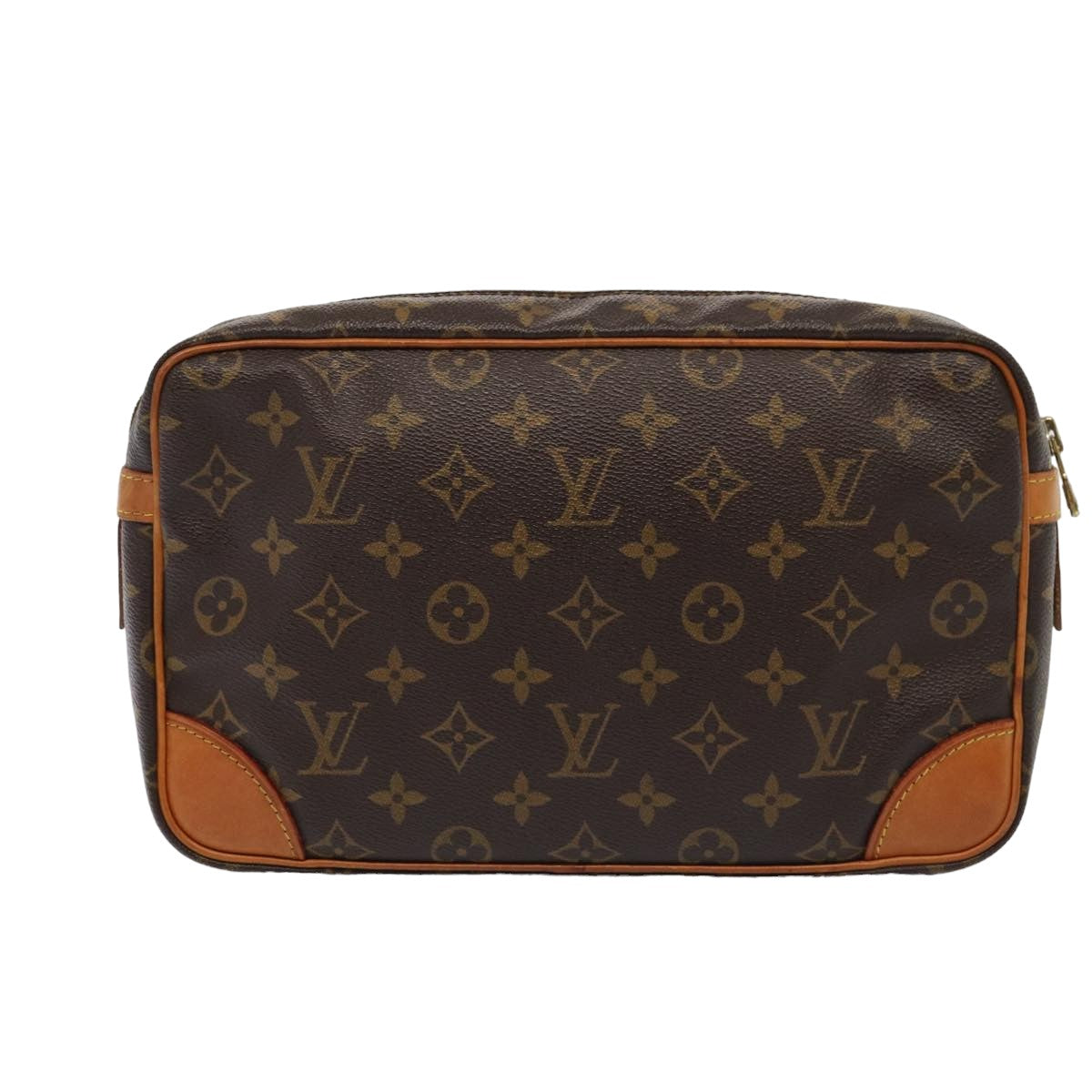 LOUIS VUITTON Monogram Compiegne 28 Clutch Bag M51845 LV Auth yk13843 - 0