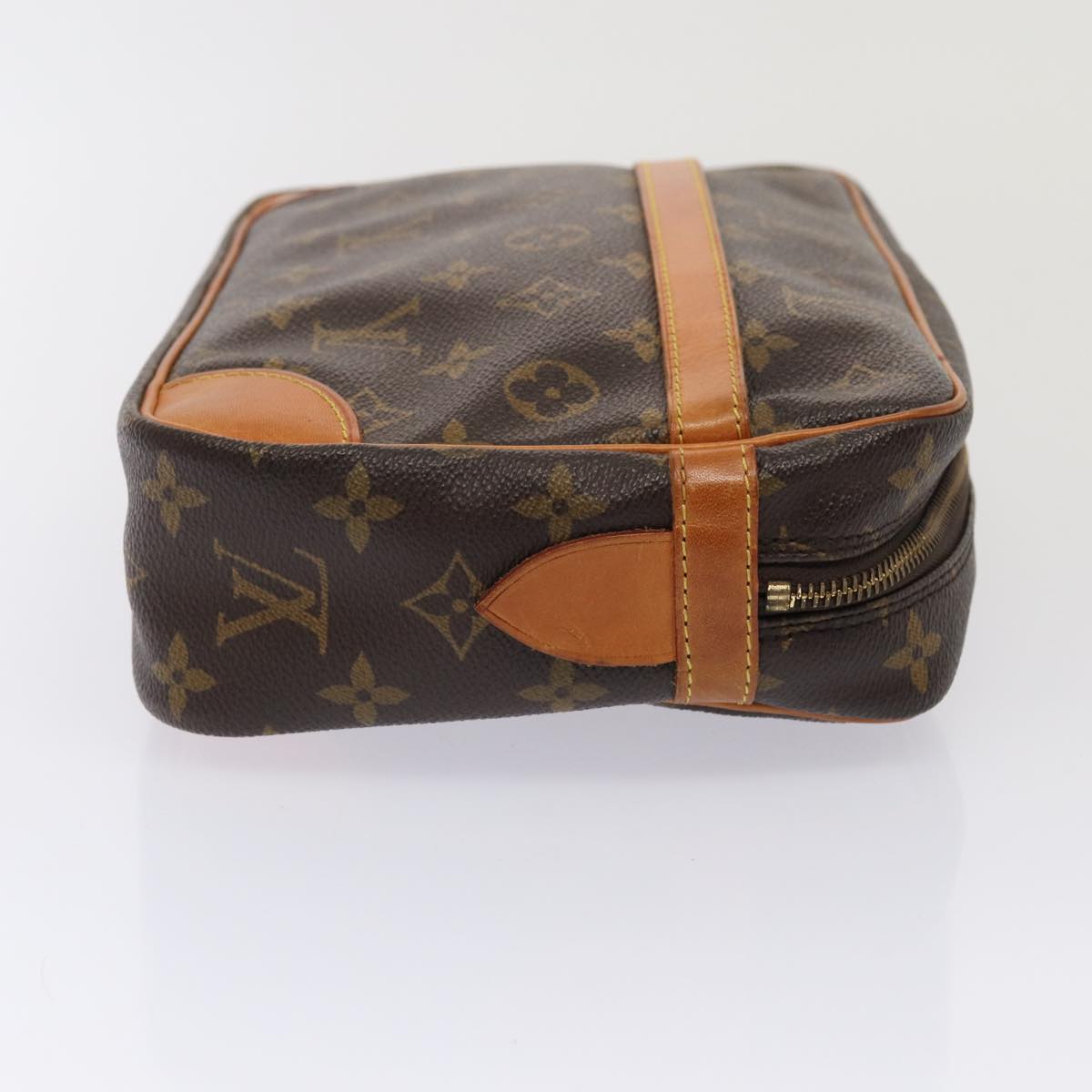 LOUIS VUITTON Monogram Compiegne 28 Clutch Bag M51845 LV Auth yk13843