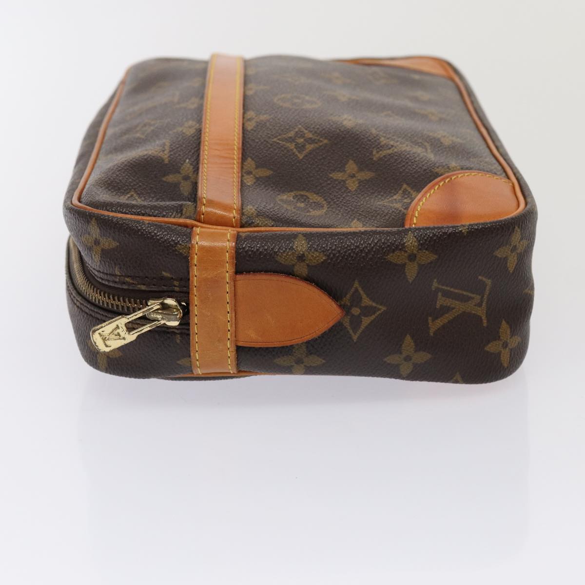 LOUIS VUITTON Monogram Compiegne 28 Clutch Bag M51845 LV Auth yk13843