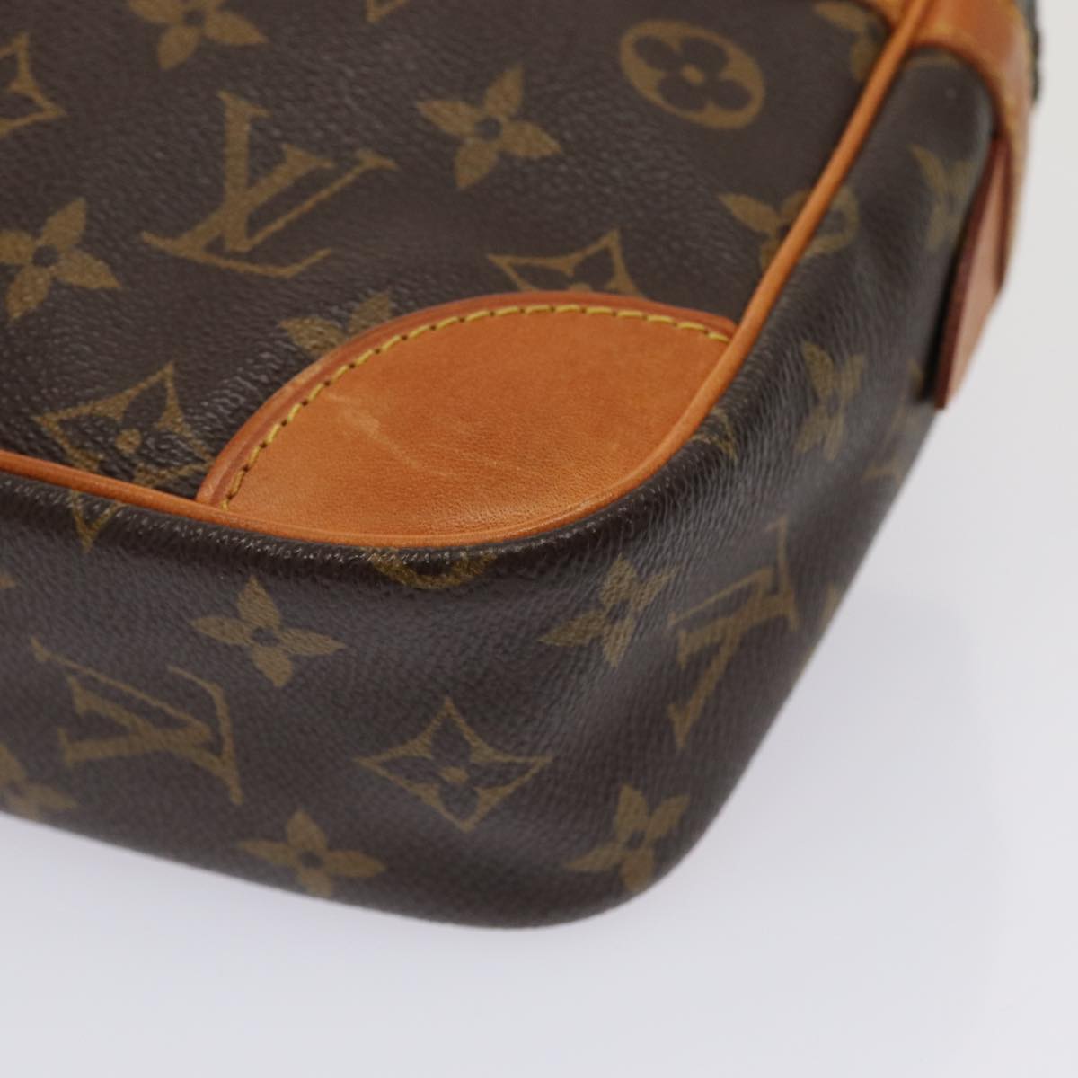 LOUIS VUITTON Monogram Compiegne 28 Clutch Bag M51845 LV Auth yk13843