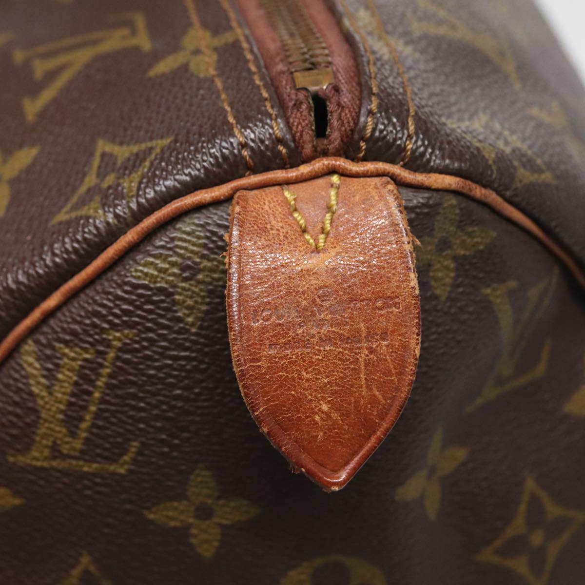 LOUIS VUITTON Monogram Speedy 40 Hand Bag Vintage M41522 LV Auth yk13848