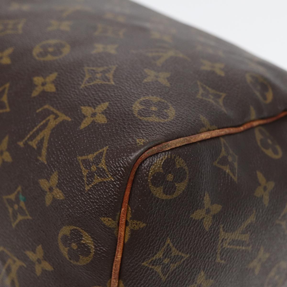 LOUIS VUITTON Monogram Speedy 35 Hand Bag M41524 LV Auth yk13849