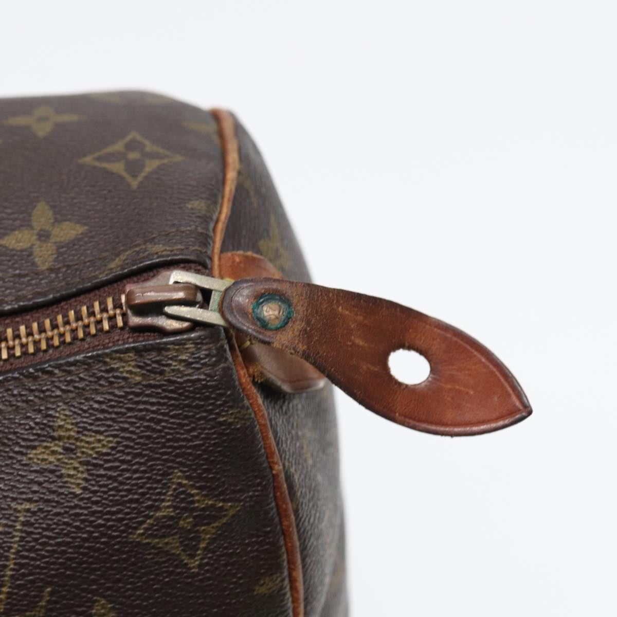 LOUIS VUITTON Monogram Speedy 35 Hand Bag M41524 LV Auth yk13849