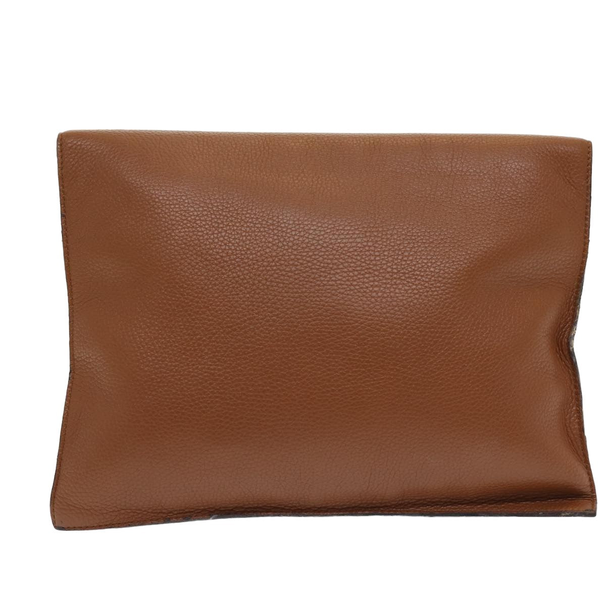 LOUIS VUITTON Taurillon Portfolio Clutch Bag Leather Brown LV Auth yk13853 - 0