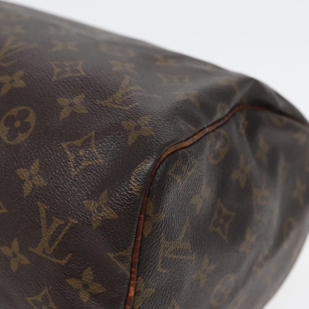 LOUIS VUITTON Monogram Speedy 30 Hand Bag M41526 LV Auth yk13855