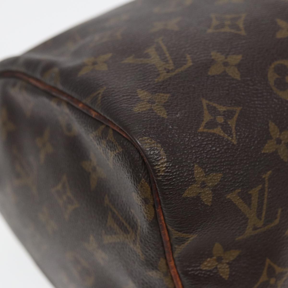 LOUIS VUITTON Monogram Speedy 30 Hand Bag M41526 LV Auth yk13855