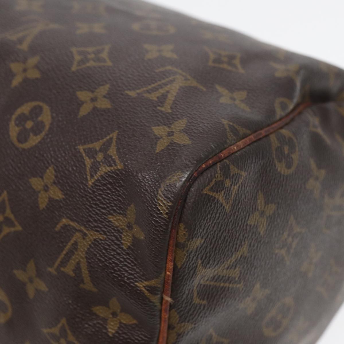 LOUIS VUITTON Monogram Speedy 30 Hand Bag M41526 LV Auth yk13855