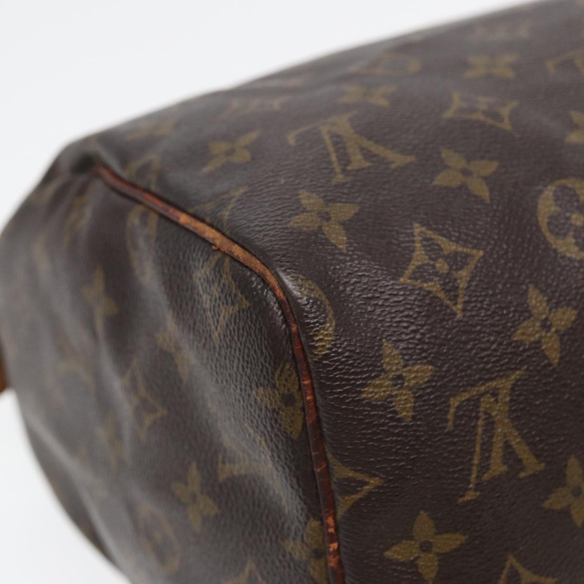 LOUIS VUITTON Monogram Speedy 30 Hand Bag M41526 LV Auth yk13855