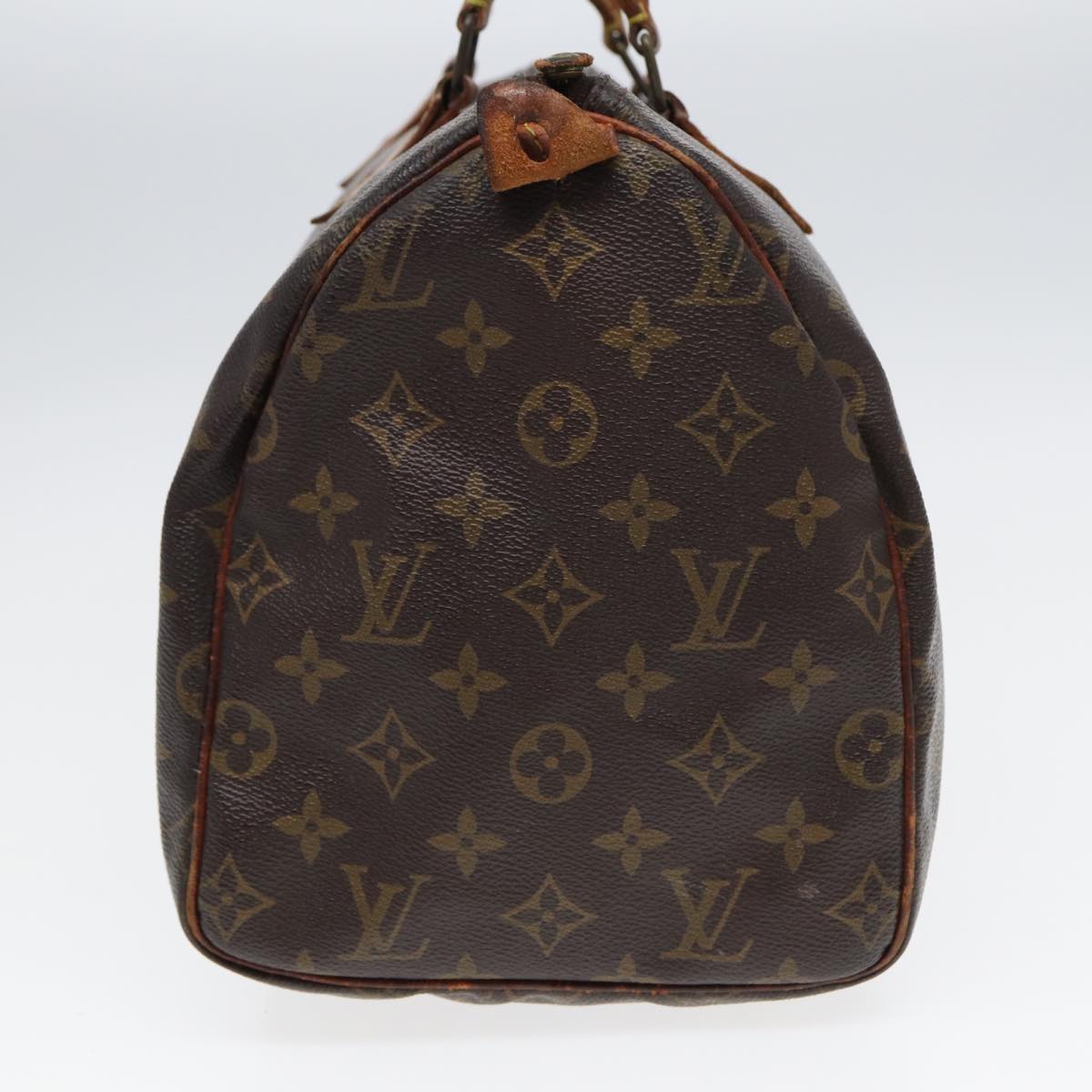 LOUIS VUITTON Monogram Speedy 30 Hand Bag M41526 LV Auth yk13855