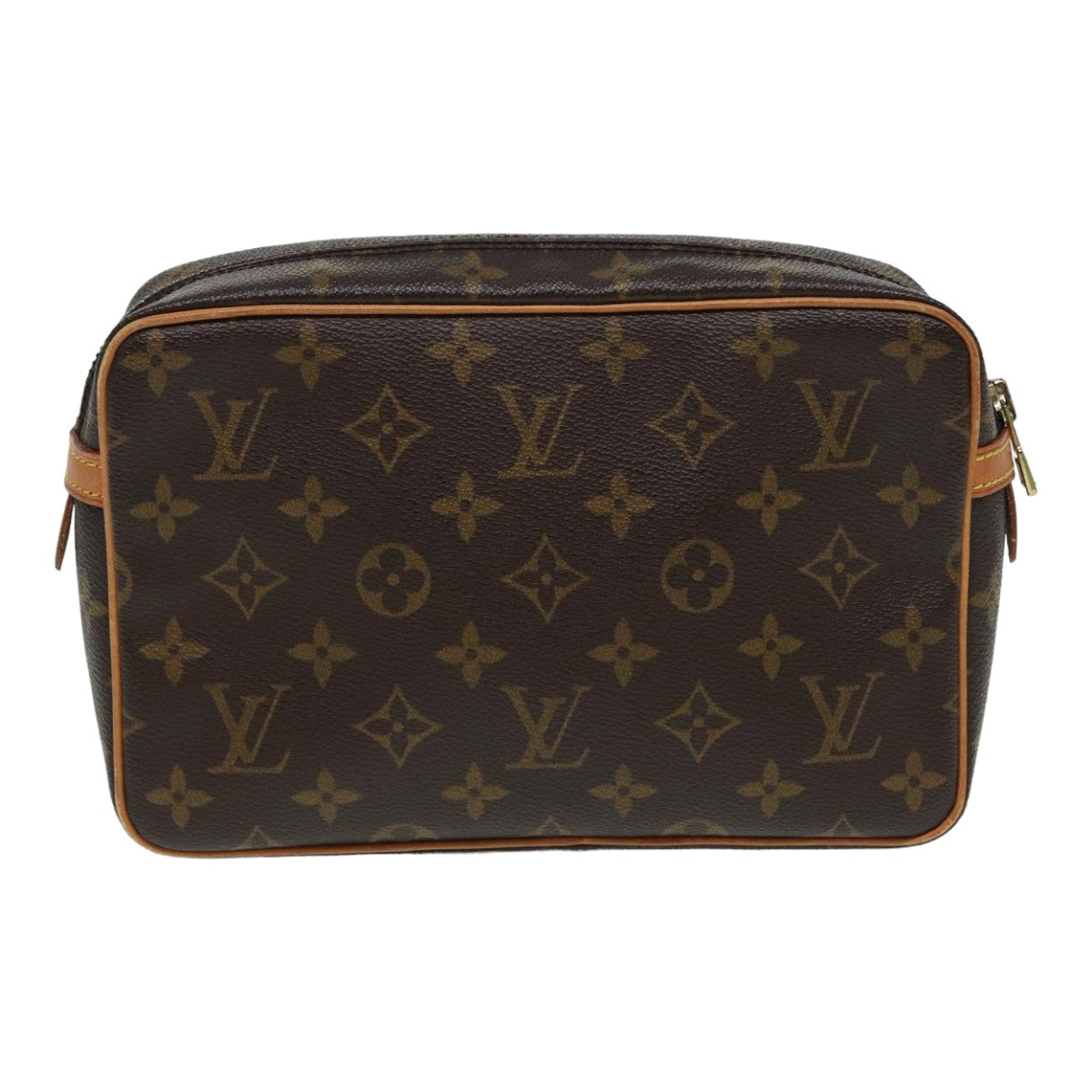 LOUIS VUITTON Monogram Compiegne 23 Clutch Bag M51847 LV Auth yk13919