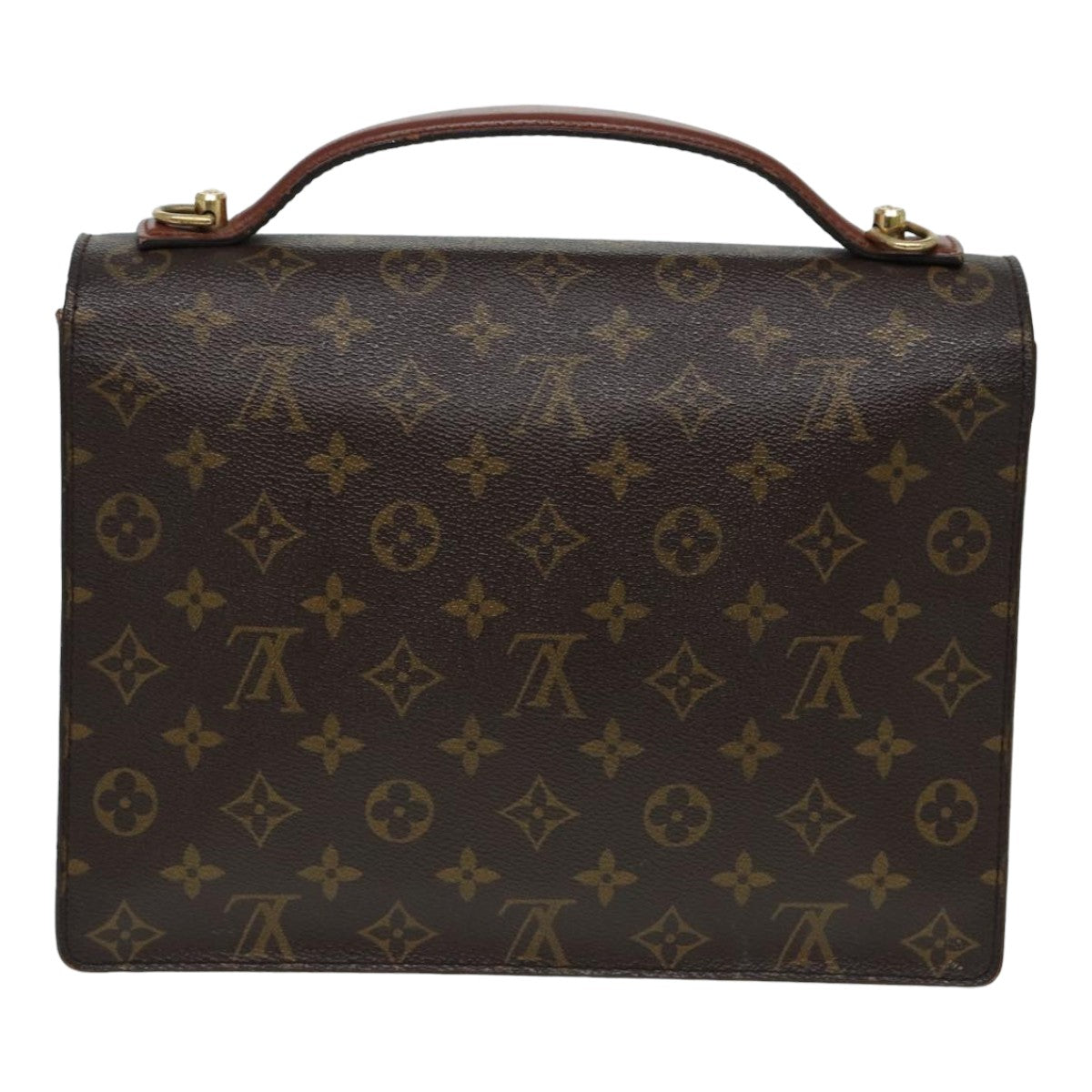 LOUIS VUITTON Monogram Monceau 28 Hand Bag 2way M51185 LV Auth yk13925